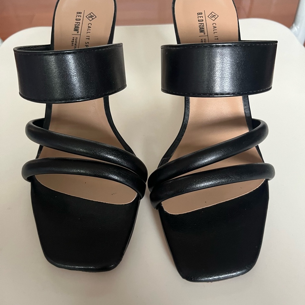 Call It Spring Black Women's Sandals